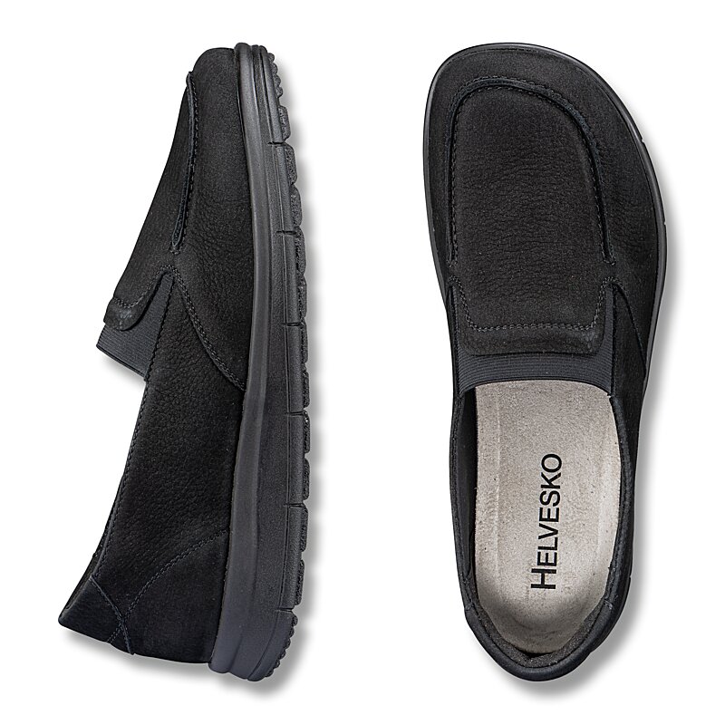 Chaussures de confort Helvesko : mod�le Hede, noir Image 2