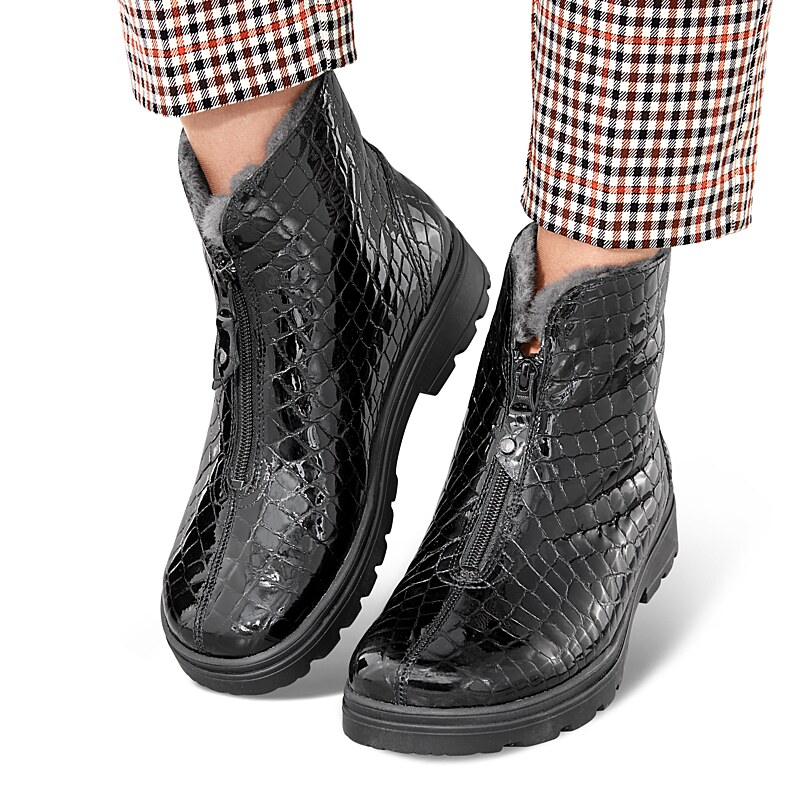 Chaussures de confort Helvesko : mod�le Dorit, noir Image 3