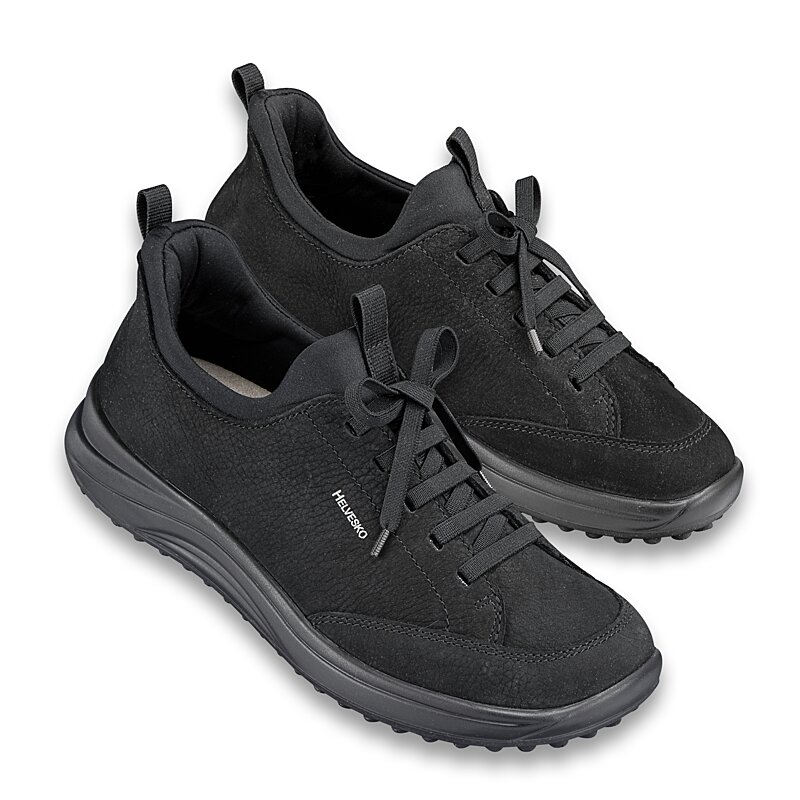 Chaussures de confort Helvesko : mod�le Transvia, noir