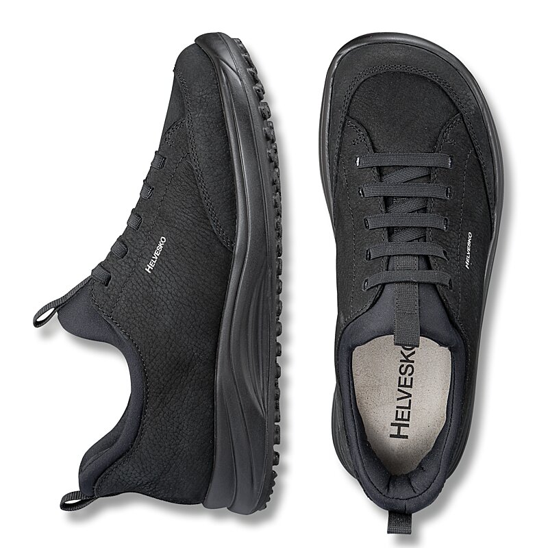Chaussures de confort Helvesko : mod�le Transvia, noir Image 2