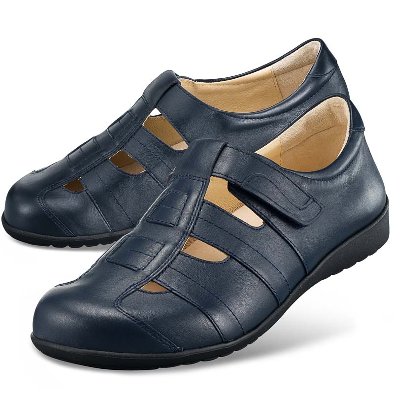 Chaussure confort Helvesko : CANDY, bleu foncé 