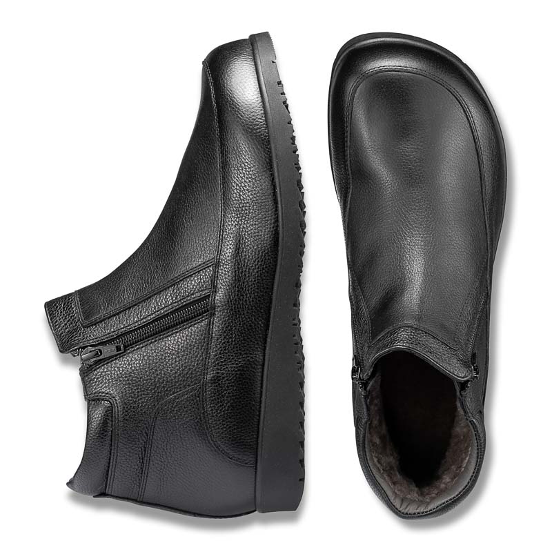 Chaussures de confort Helvesko : modèle Edward, noir Image 2