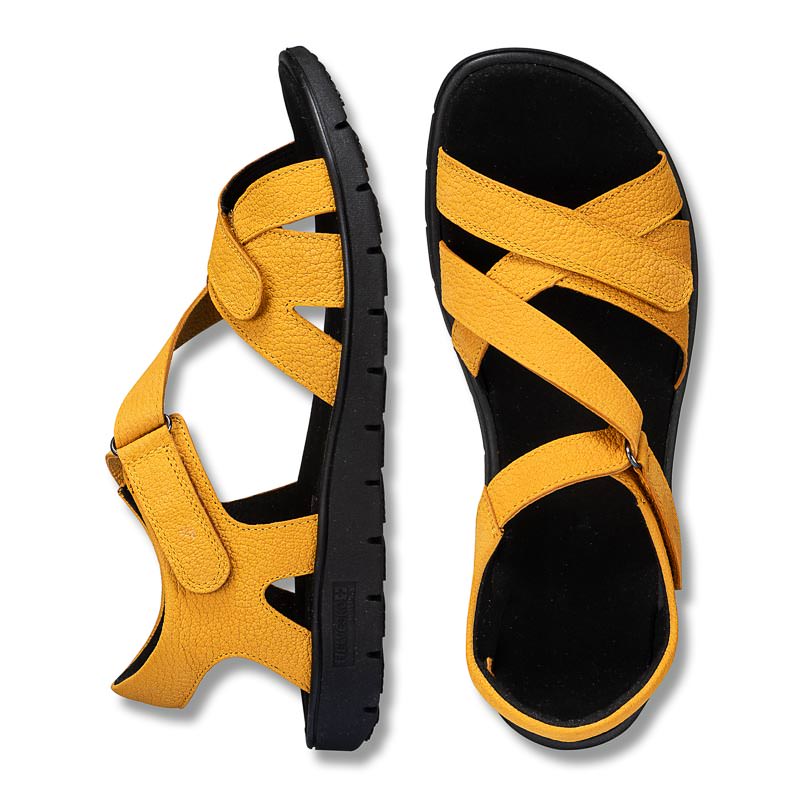 Chaussures de confort Helvesko : modle Lia, safran Image 2
