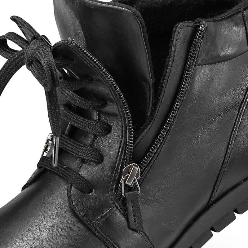Chaussures de confort Helvesko : modèle Regina, noir Image 3