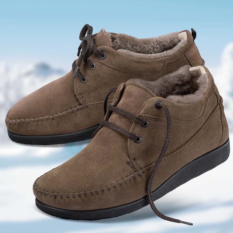 Chaussures de confort Helvesko : modle Favorit, marron 