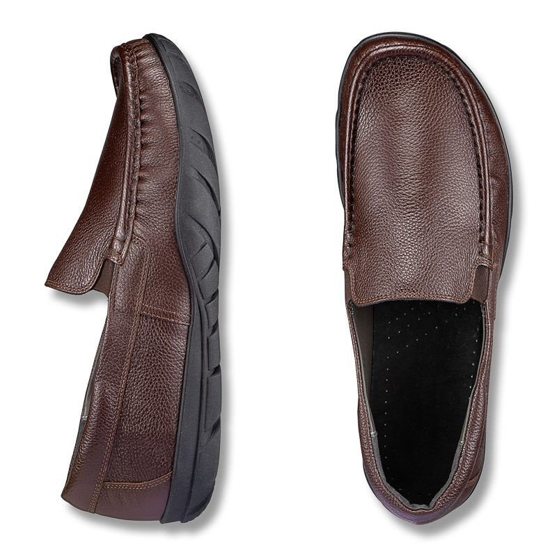 Chaussures de confort Helvesko : mod�le William, marron Image 2
