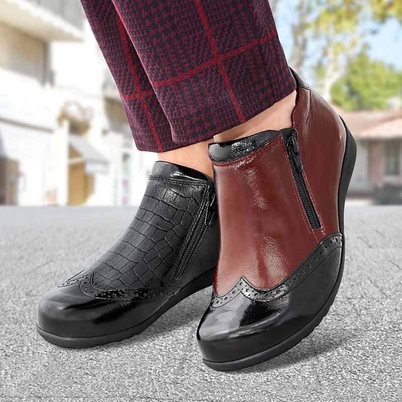 Boots confort pieds sensibles hot sale