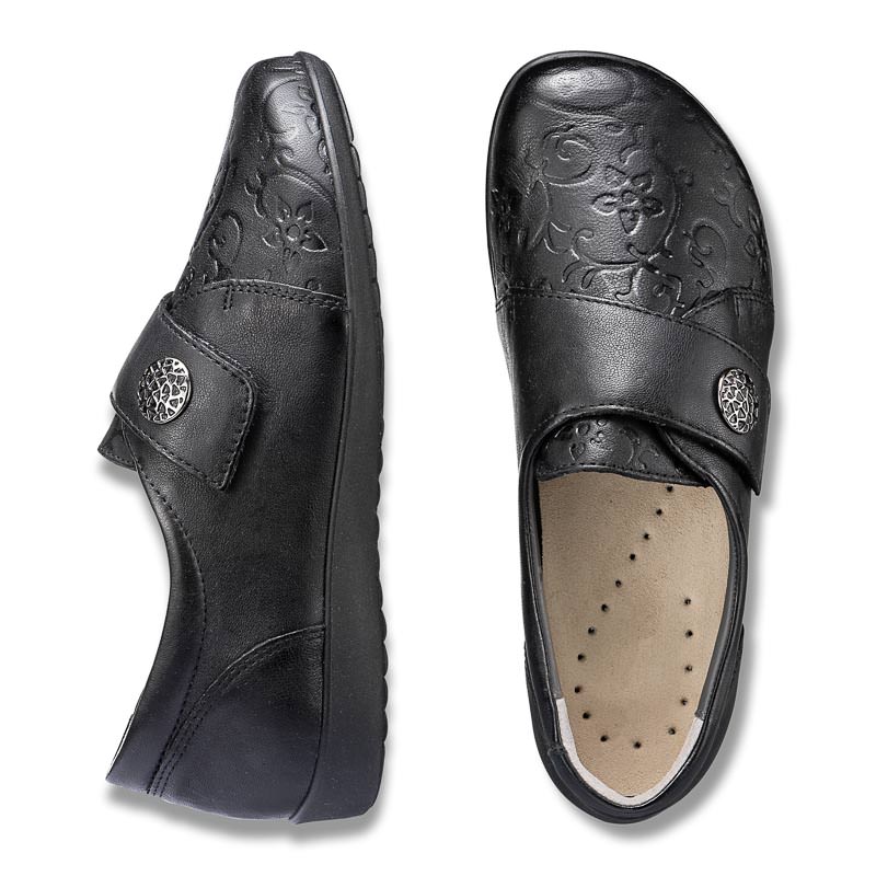 Chaussures de confort Helvesko : mod�le Rada, noir Image 2