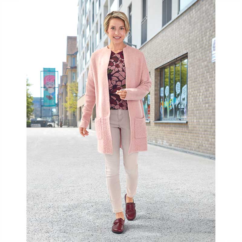 Chaussures de confort Helvesko : mod�le Rada, bordeaux Image 3