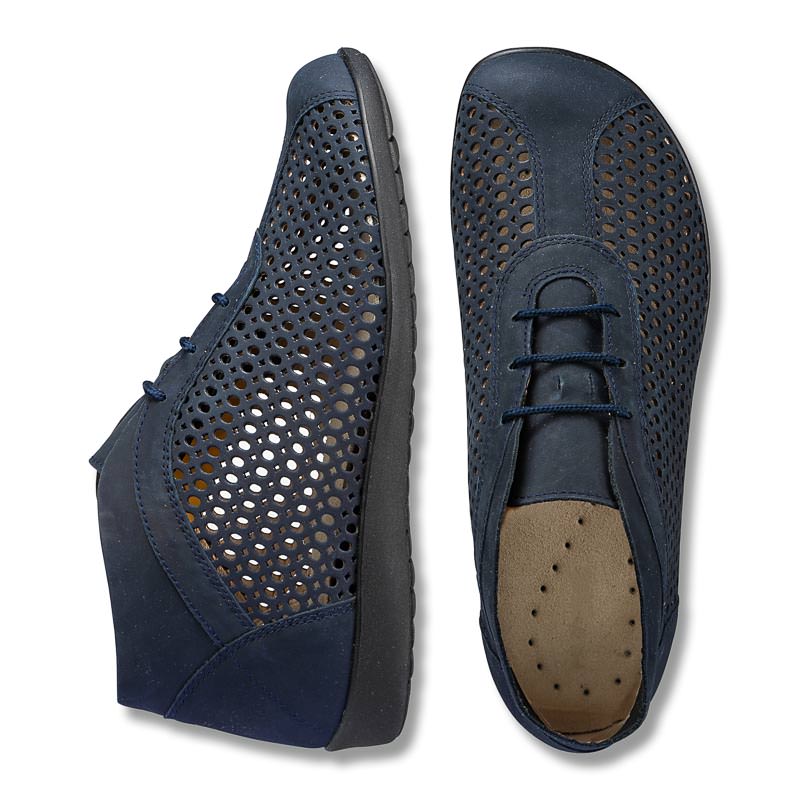 Chaussures de confort Helvesko : modle Mabel, bleu fonc Image 2