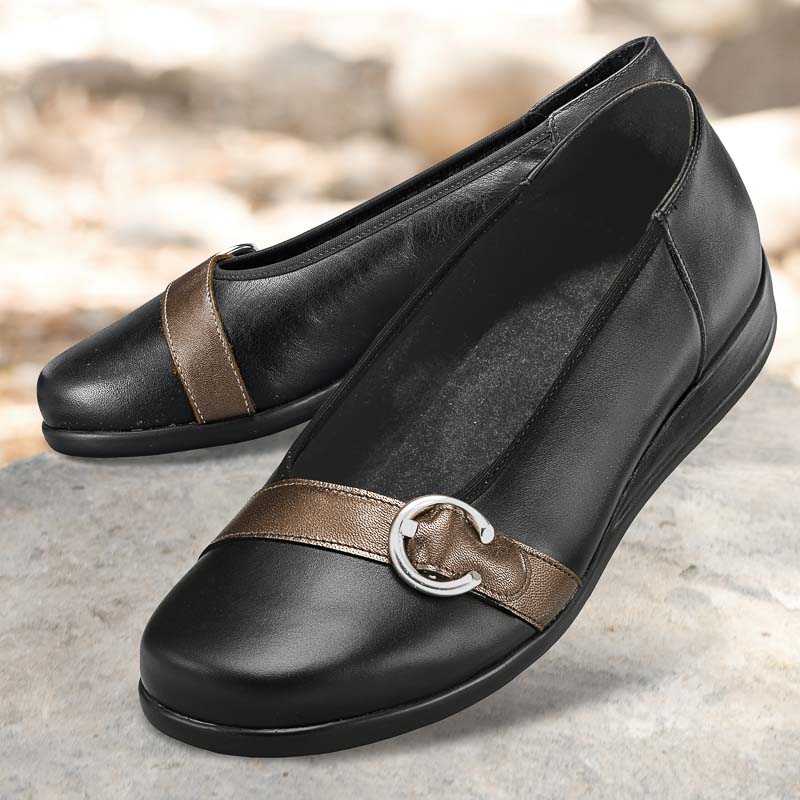 Chaussure confort LadySko : ANUSCHKA, noir
