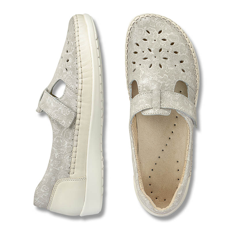 Chaussure confort Helvesko : LAURINA, beige Image 2