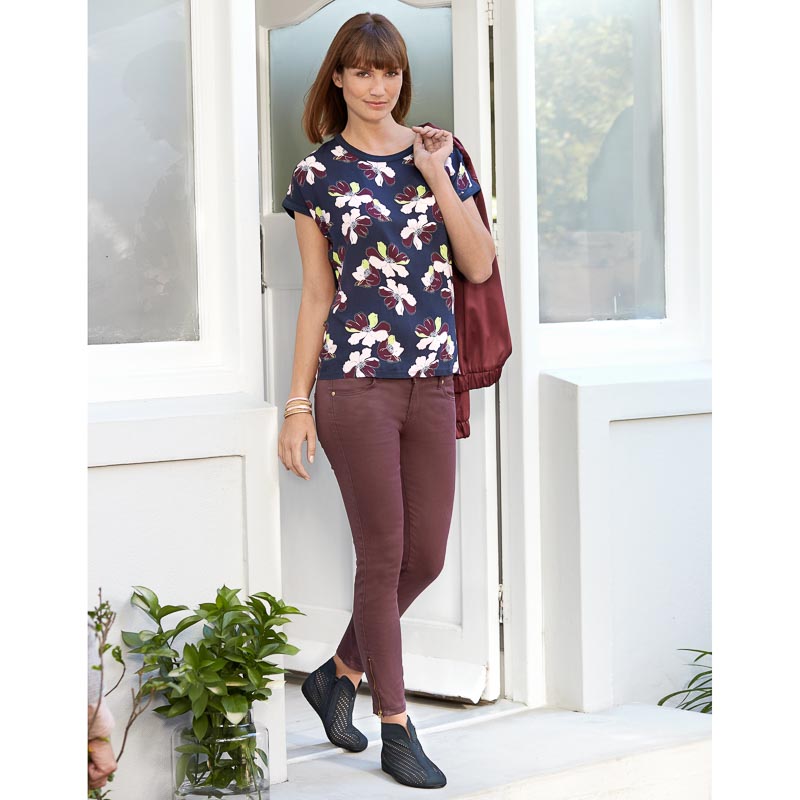 Chaussure confort Helvesko : ANN, bleu fonc Image 3