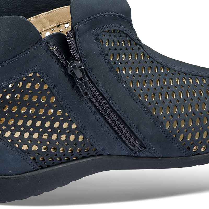 Chaussure confort Helvesko : ANN, bleu fonc Image 4