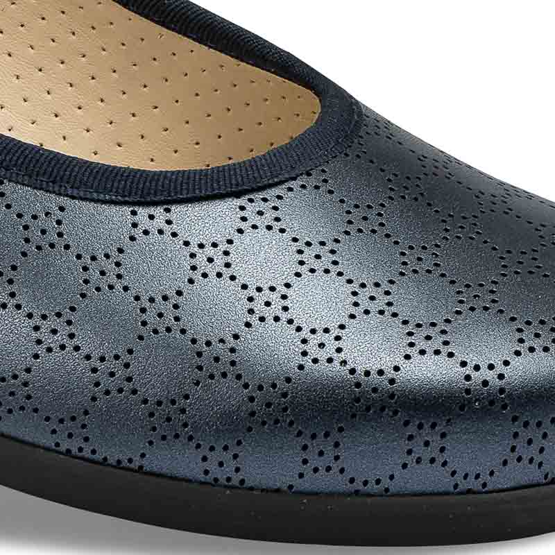 Chaussure confort LadySko : CLAUDETTE, bleu foncé Image 3