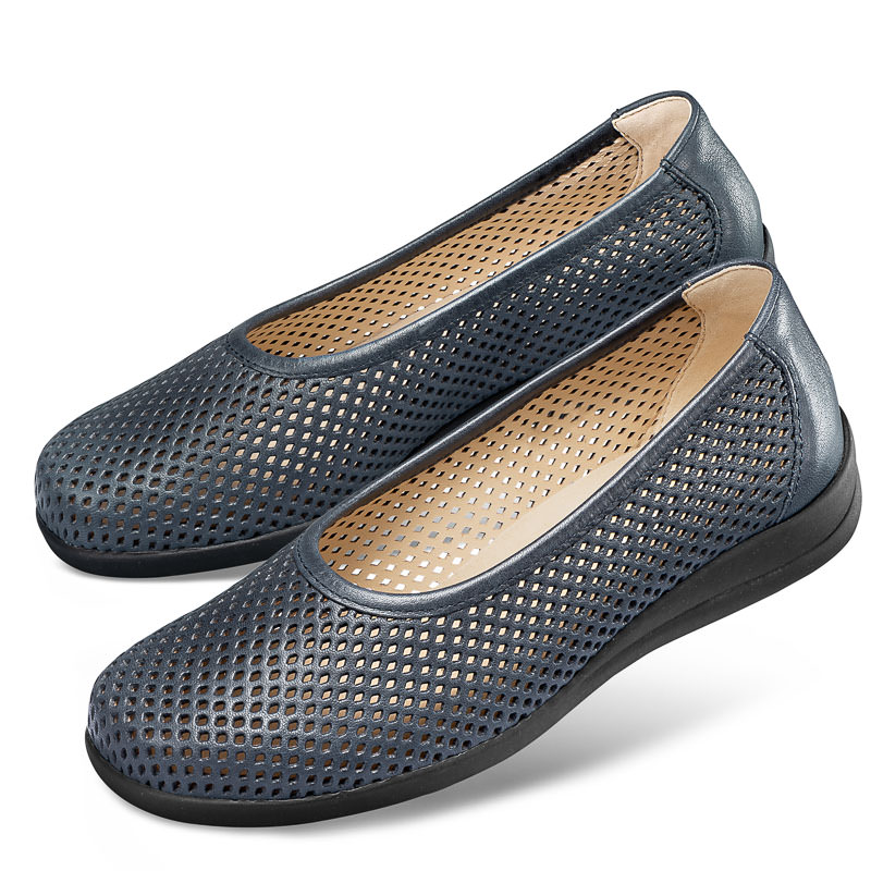 Chaussure confort LadySko : CLAUDETTE, bleu