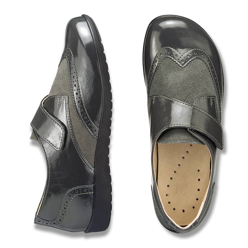 Chaussures de confort Helvesko : modèle Hege, gris Image 2