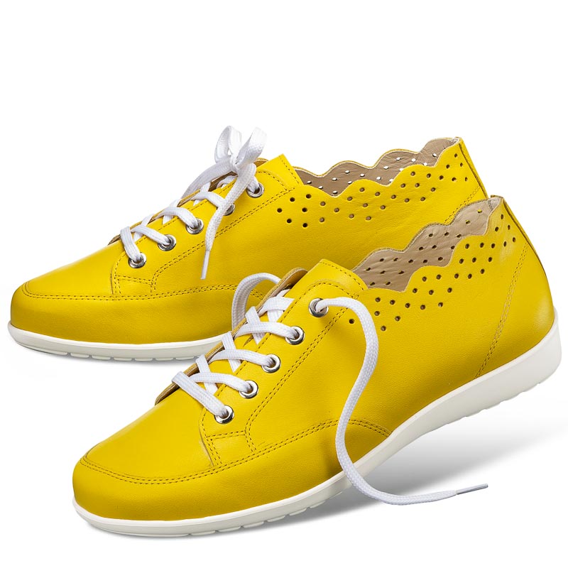 Chaussure confort Helvesko : REINA, jaune