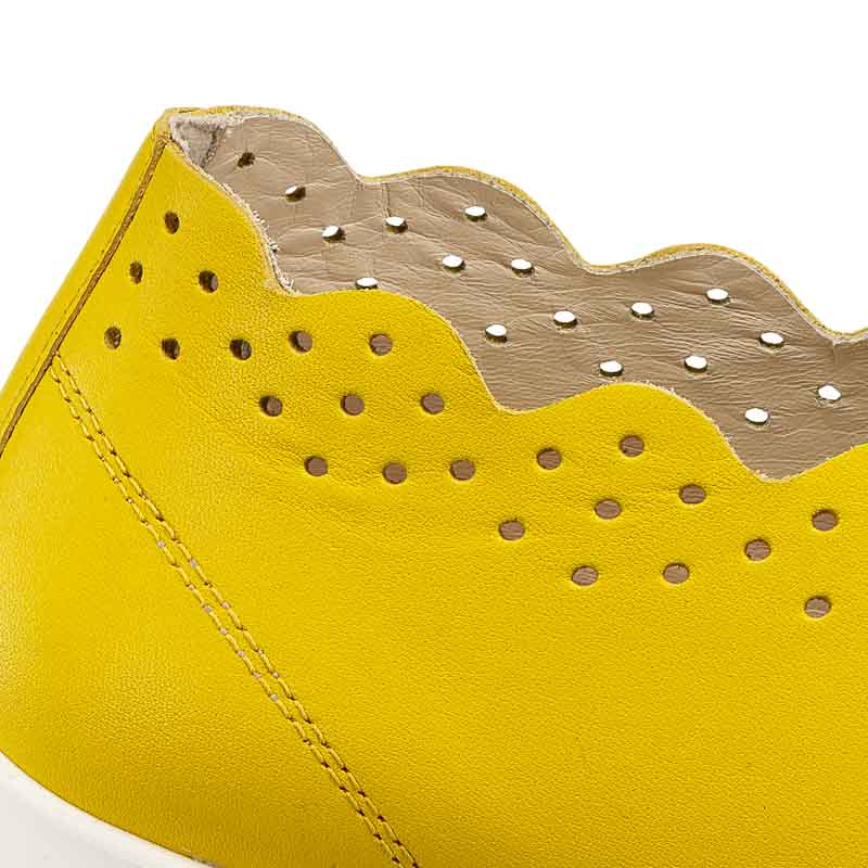 Chaussure confort Helvesko : REINA, jaune Image 3