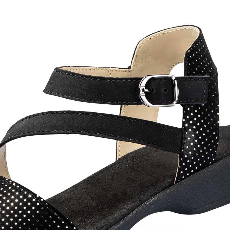Chaussures de confort Helvesko : mod�le Ylva, noir Image 3