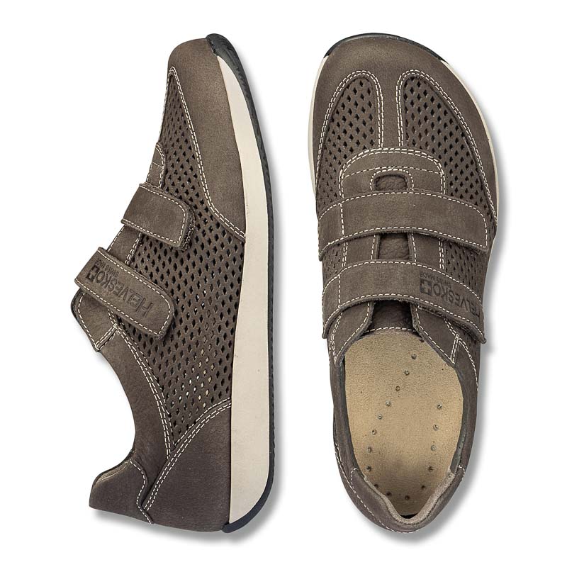 Chaussure confort Helvesko : CURT, gris-marron Image 2