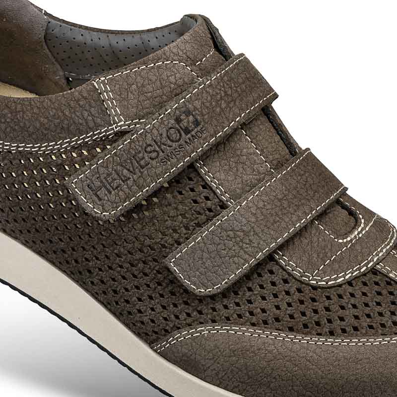 Chaussure confort Helvesko : CURT, gris-marron Image 4