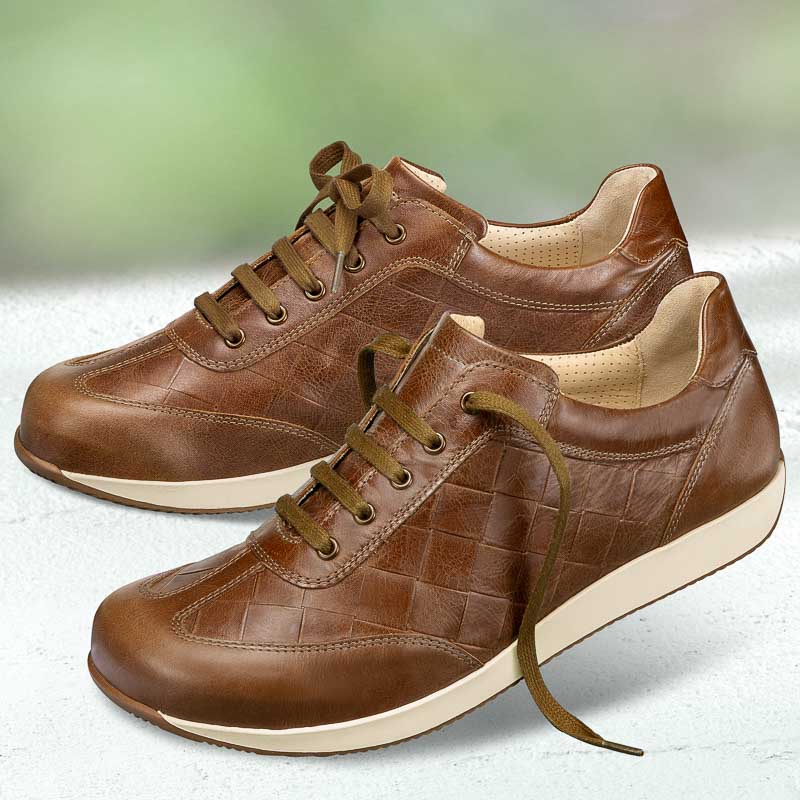 Chaussures de confort Helvesko : modle Jos, marron