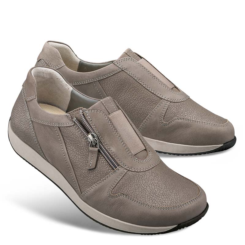 Chaussure confort Helvesko : DARINA, taupe