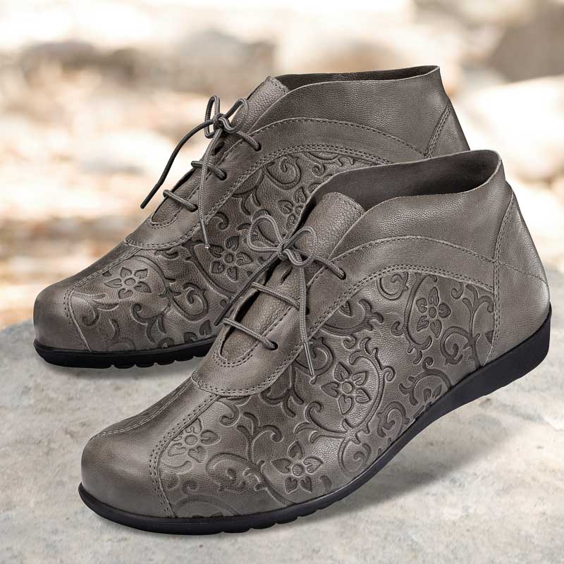 Chaussure confort Helvesko : MABELLA, gris