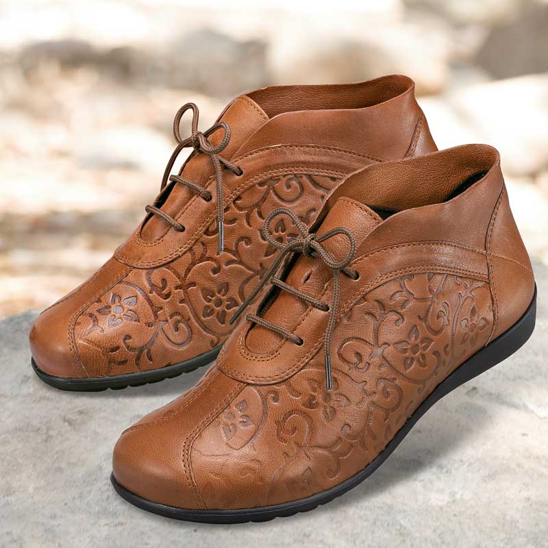 Chaussure confort Helvesko : MABELLA, marron