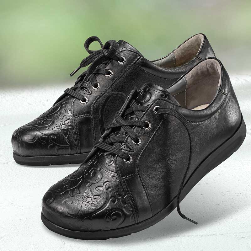 Chaussures noires hot sale femme confort