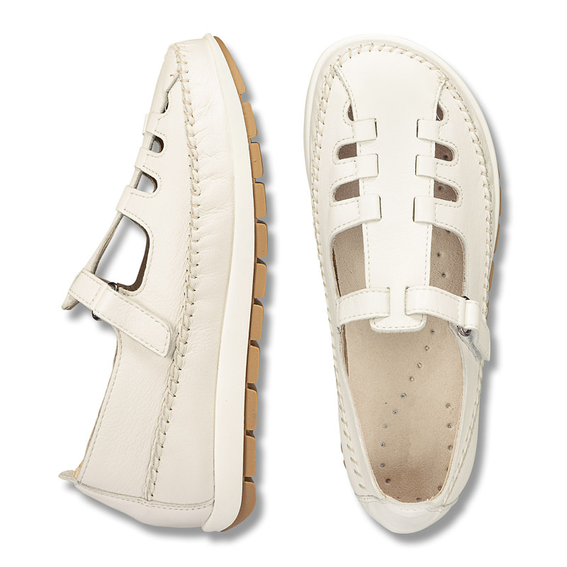 Chaussures de confort Helvesko : modle Isobel, blanc Image 2