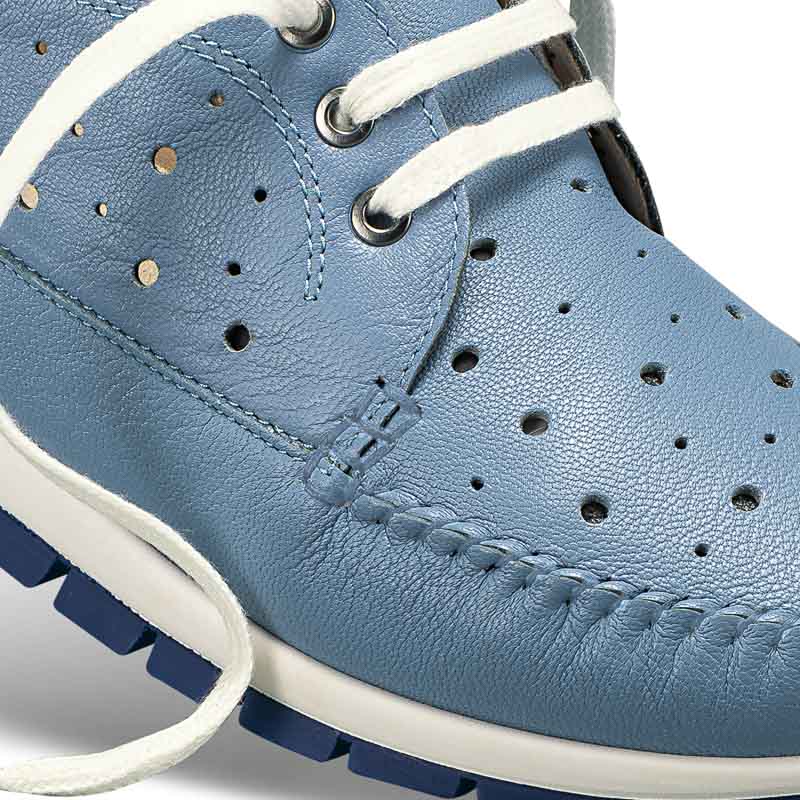 Chaussures de confort Helvesko : modle Pippa, bleu Image 3