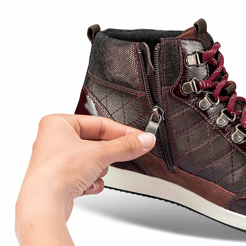 Chaussure confort Helvesko : PRITI, gris clair/argent Image 3