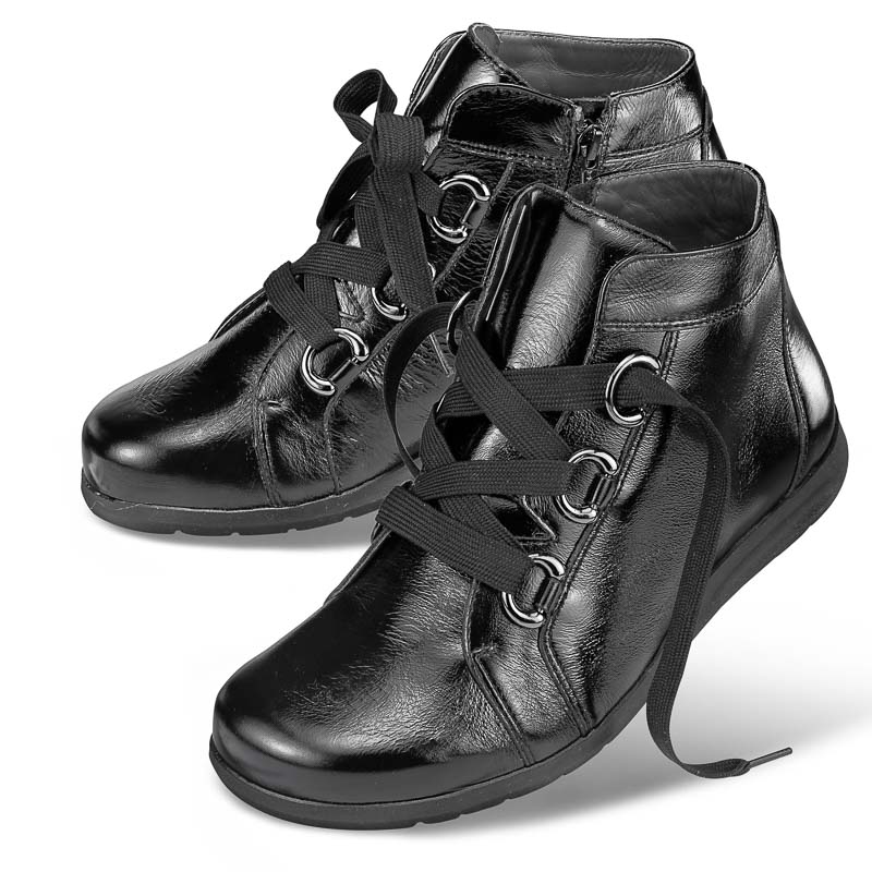 Chaussures de confort Helvesko : modle Emma, noir