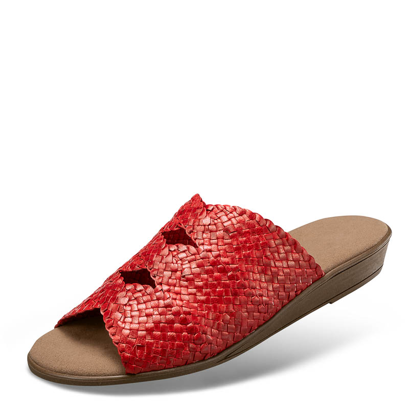 Chaussures de confort Helvesko : modle Tassy, rouge Image 3