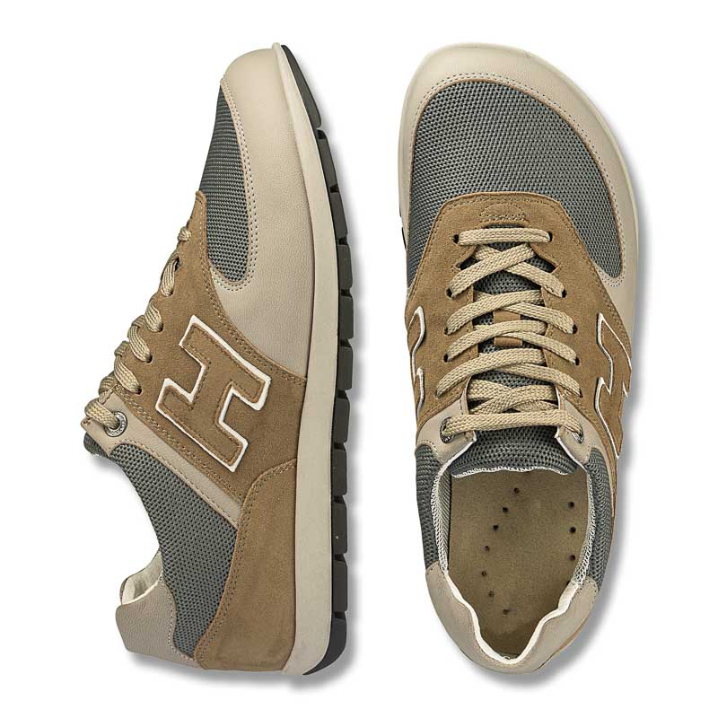 Chaussure confort Helvesko : LUGANO, beige/gris Image 2