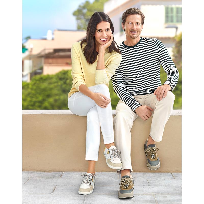 Chaussure confort Helvesko : LUGANO, bleu Image 3