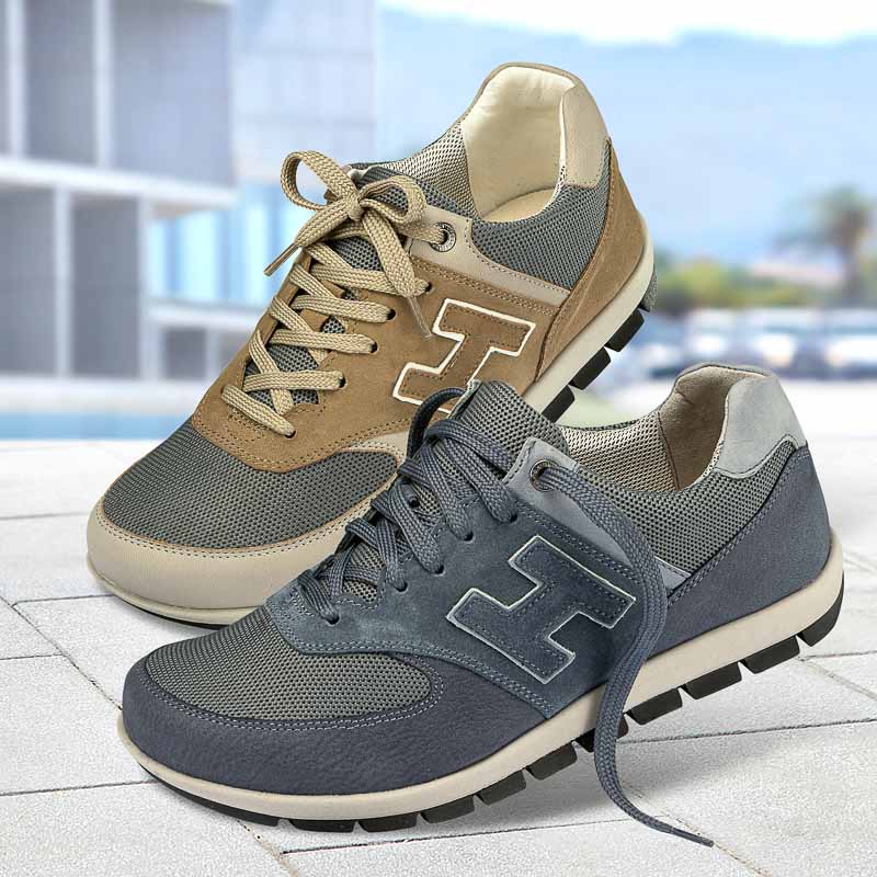 Chaussure confort Helvesko : Tennis LUGANO