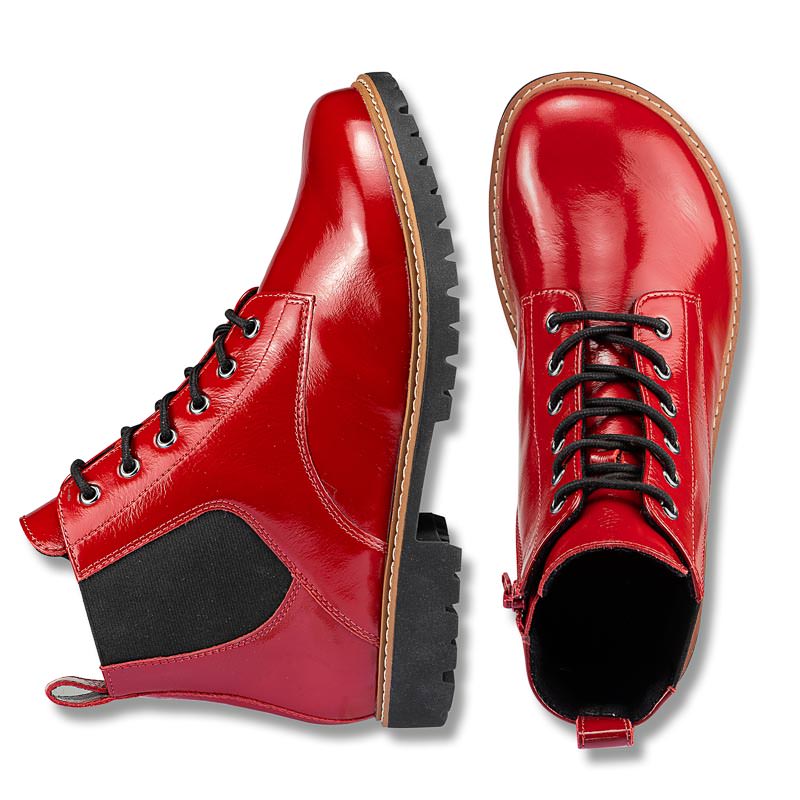 Chaussures de confort Helvesko : mod�le Janelle, rouge Image 2