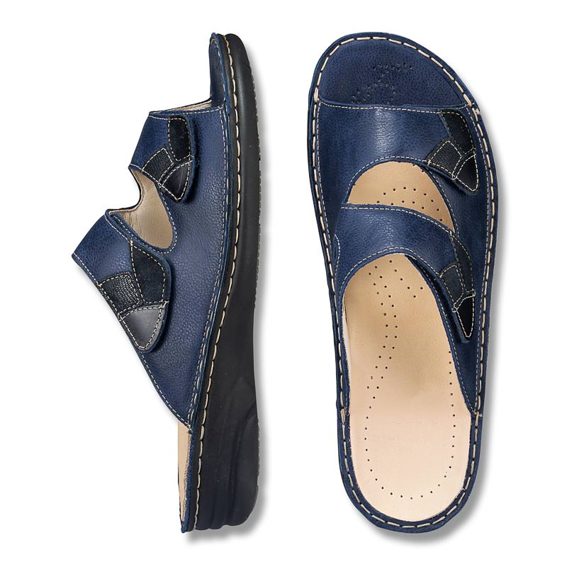 Chaussures de confort LadySko : mod�le Gerda, bleu Image 2