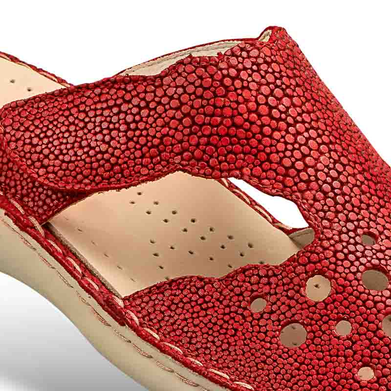 Chaussure confort LadySko : FILORA, rouge Image 2