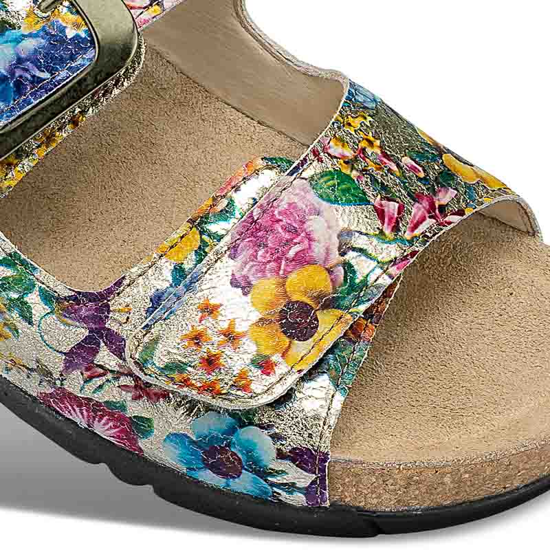 Chaussure confort Helvesko : MAFRA, argent multi Image 2