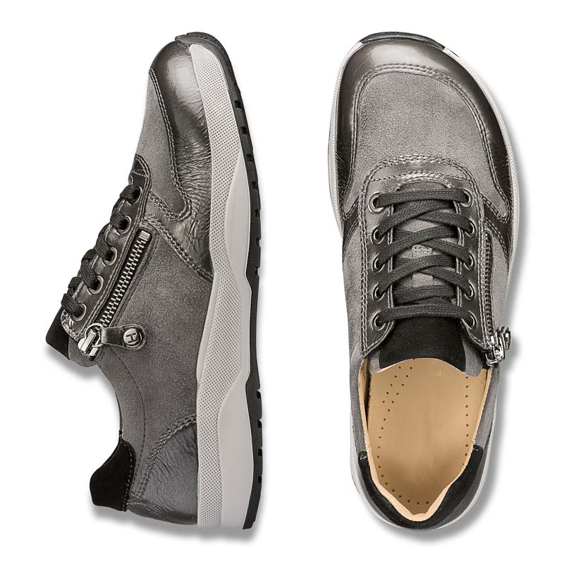 Chaussures de confort Helvesko : modle Nizza, gris Image 2