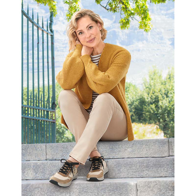 Chaussures de confort Helvesko : modle Nizza, gris Image 3