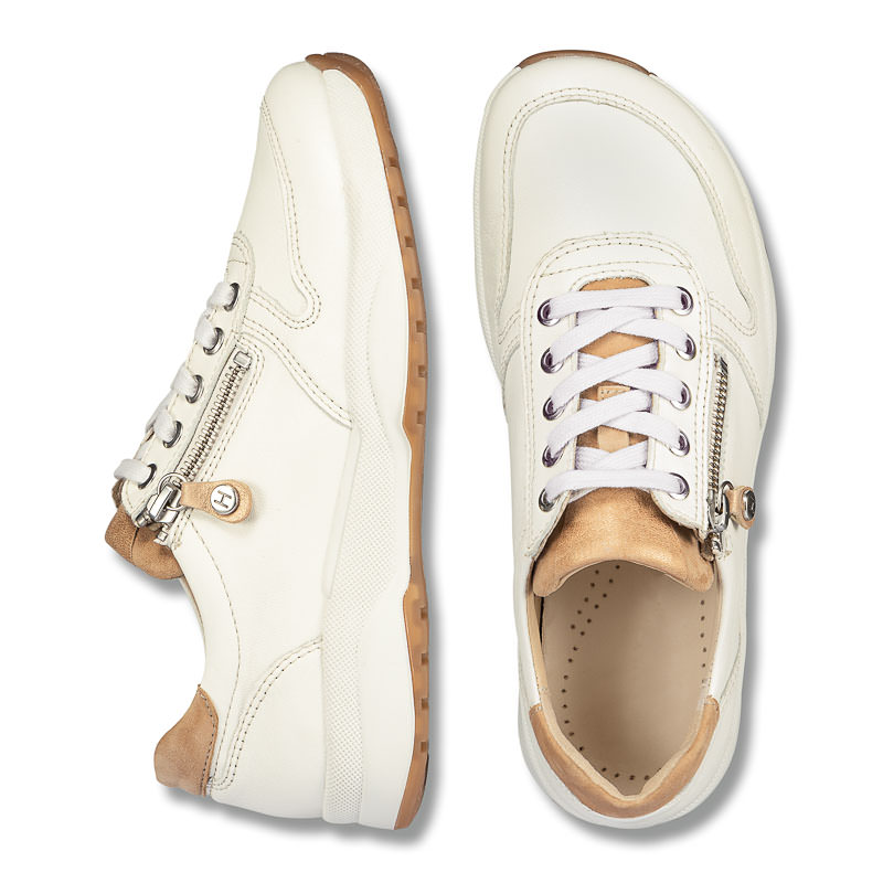 Chaussures de confort Helvesko : modle Nizza, blanc Image 2