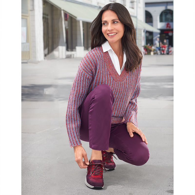 Chaussures de confort Helvesko : mod�le Nizza, bleu fonc� Image 3