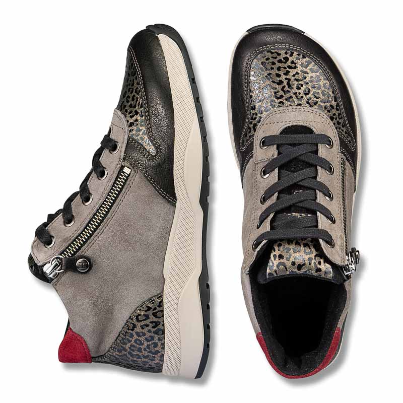 Chaussures de confort Helvesko : modle Massa, beige/bronze Image 2