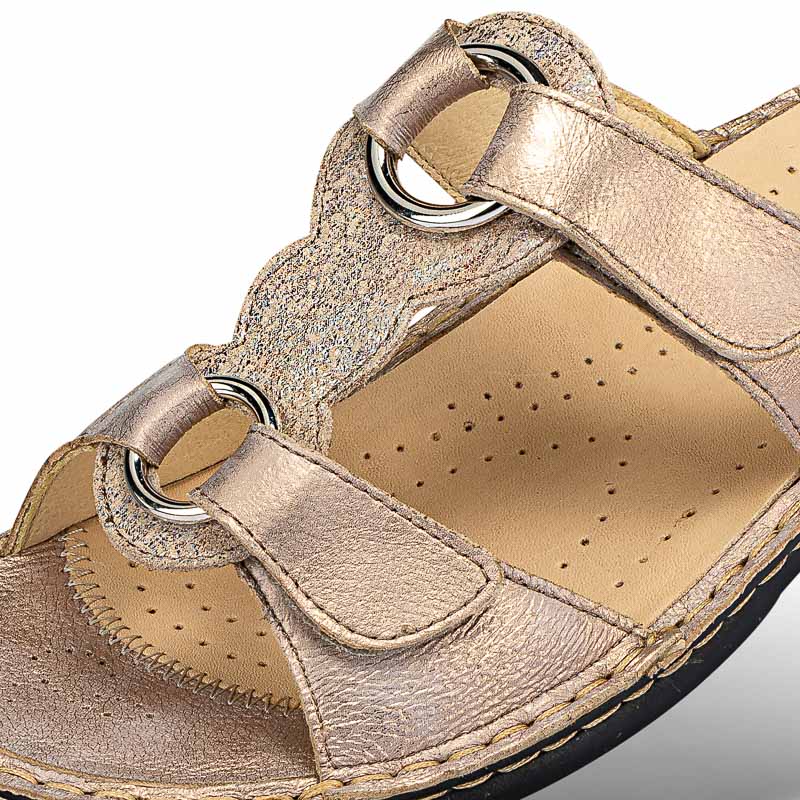 Chaussures de confort LadySko : modle Kyle, bronze Image 4