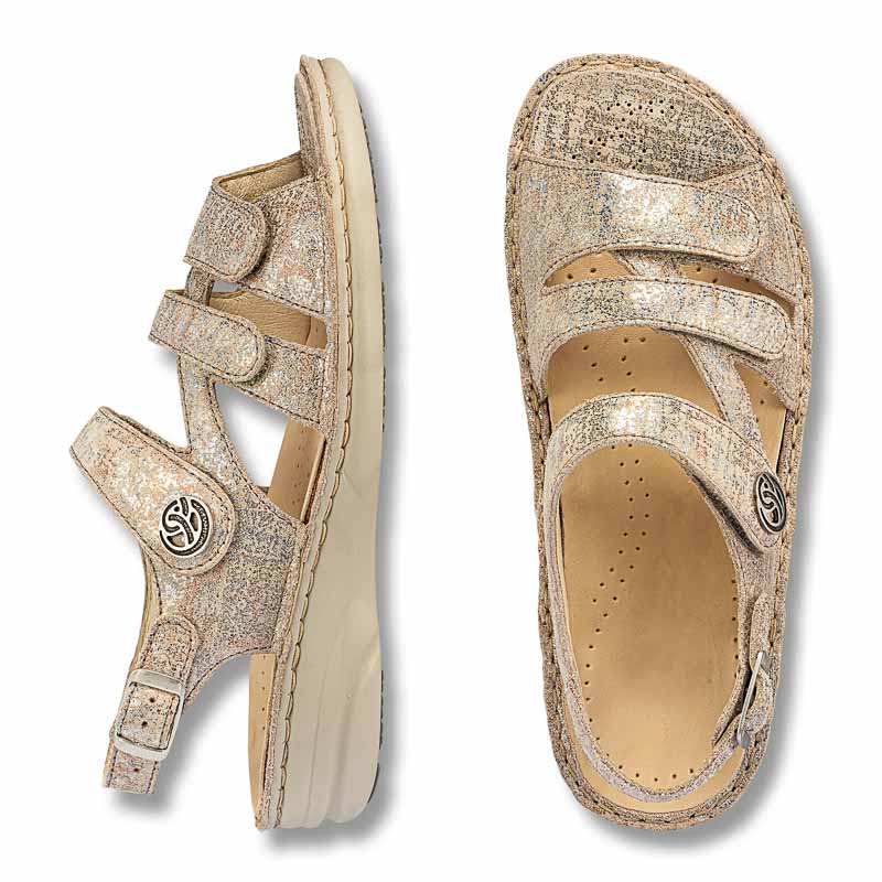 Chaussures de confort LadySko : modle Herta, bronze Image 2